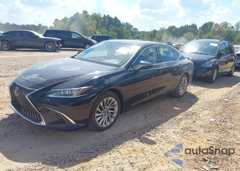 2019 Lexus Es 300H Luxury из США, поврежденный, VIN JTHB21B18K2015950